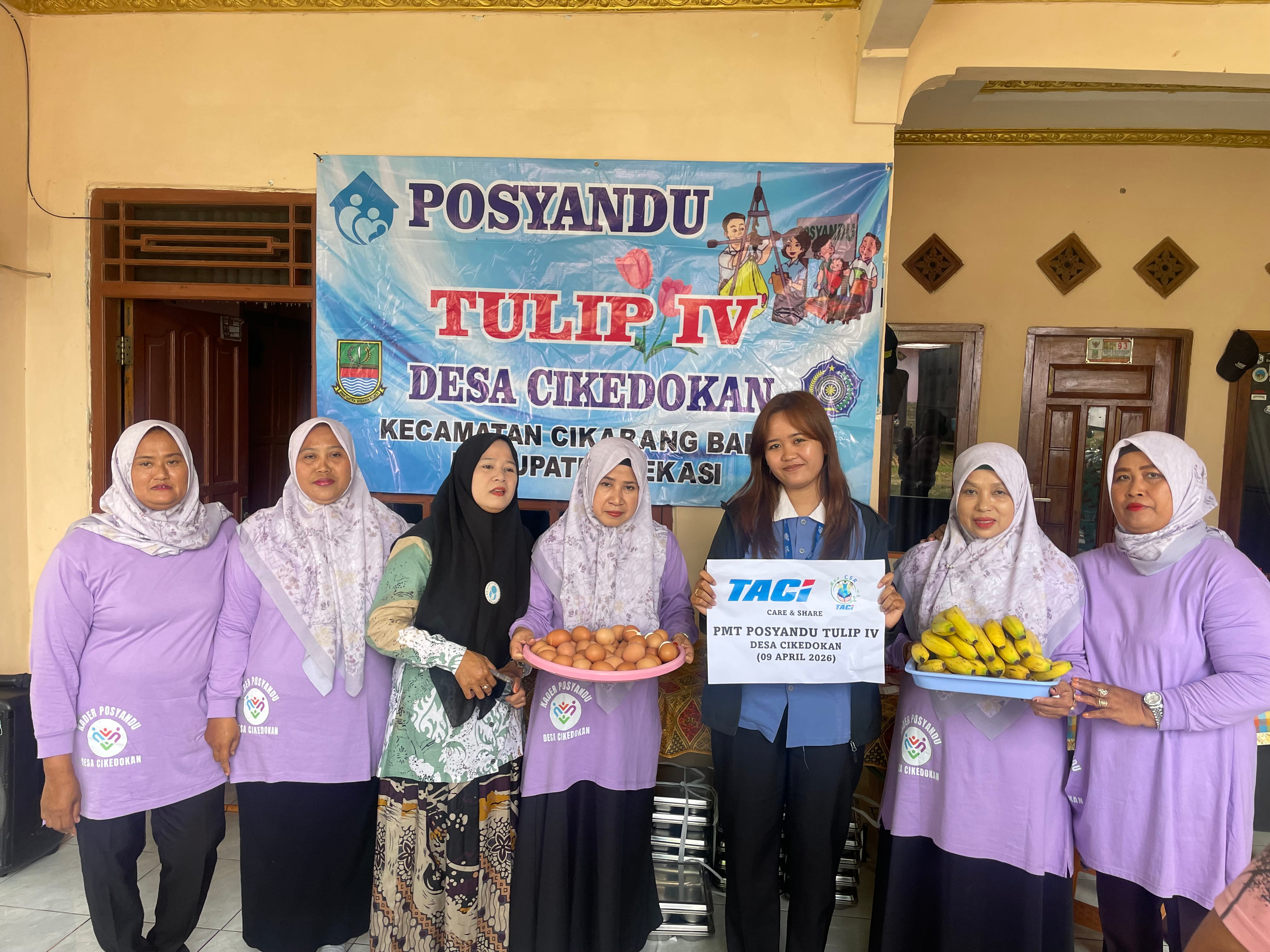 Pemberian Makanan Tambahan untuk Posyandu Bulan April 2026